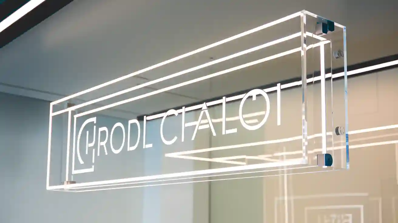 Edge-lit Acrylic Sign Cover