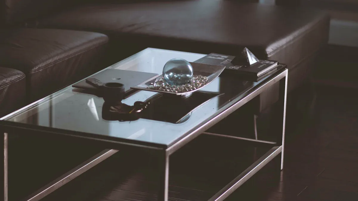 How to Style an Acrylic Square Coffee Table Easily