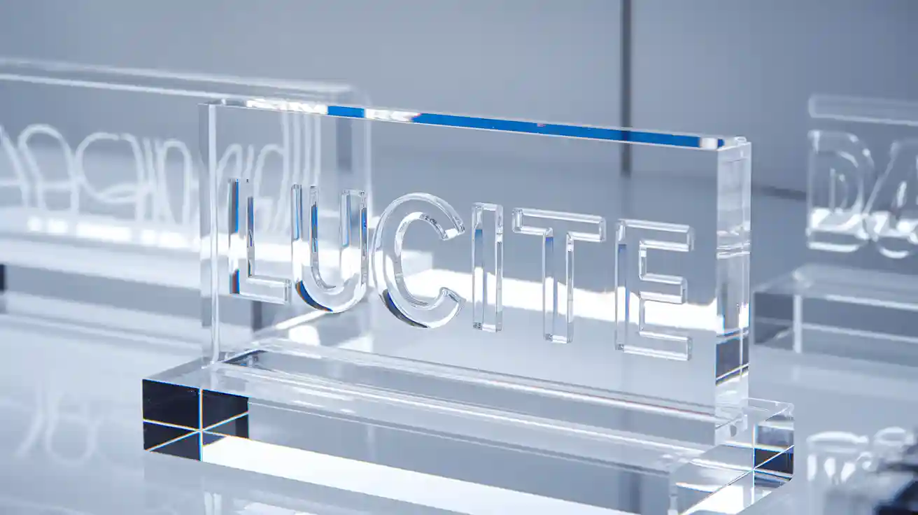 Lucite blog cover