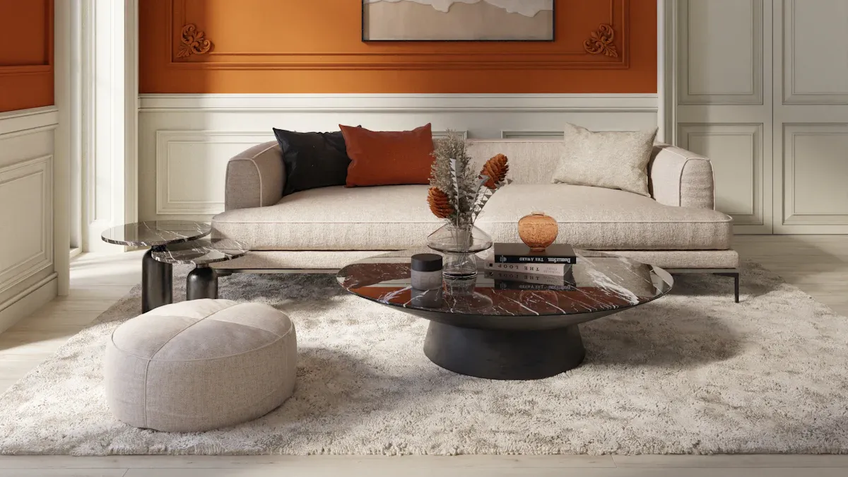 Acrylic Round Coffee Tables