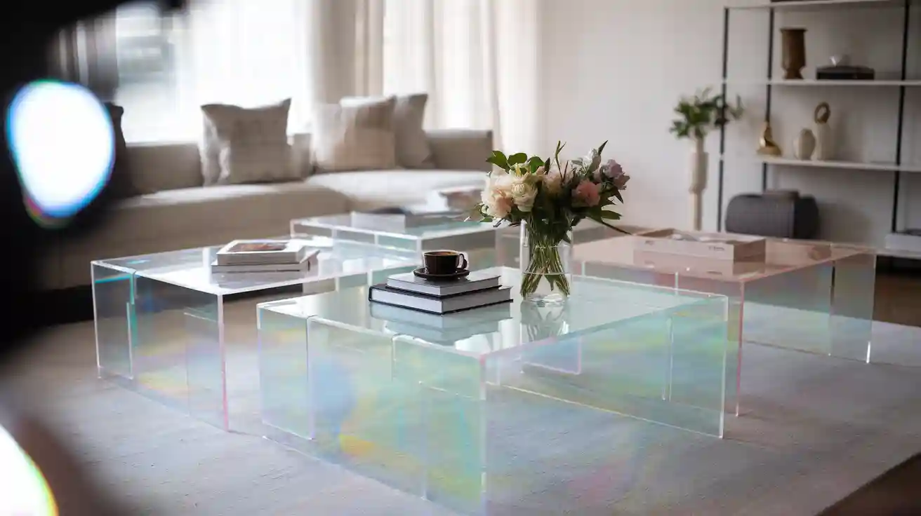Buyer’s Guide Which Iridescent Acrylic Coffee Table Shines Best