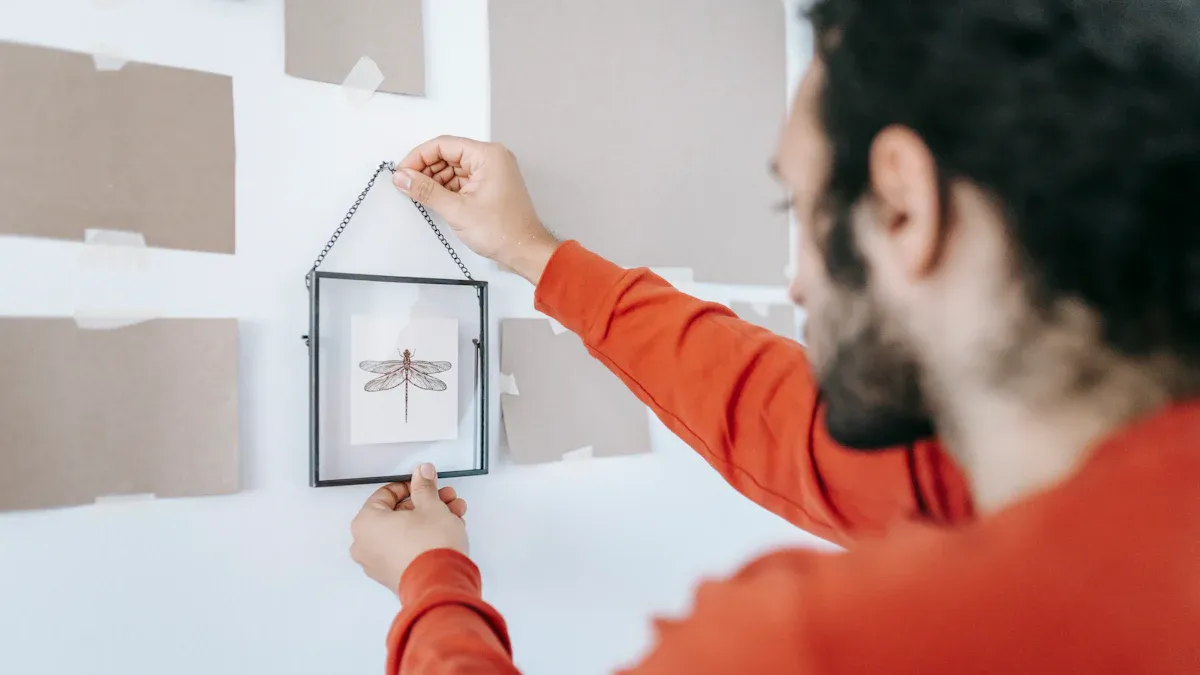 Assembling Your DIY Floating Picture Frame