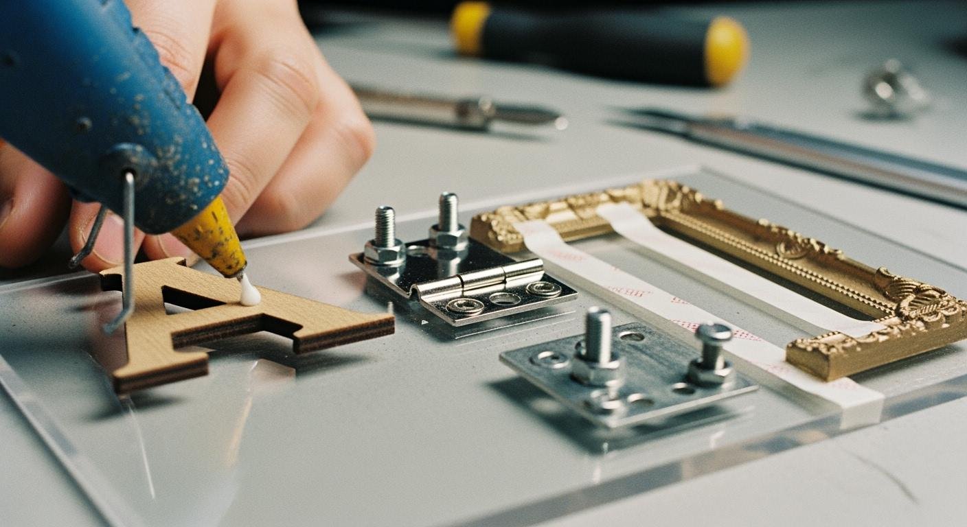 Pro Tips to Attach Things to Acrylic