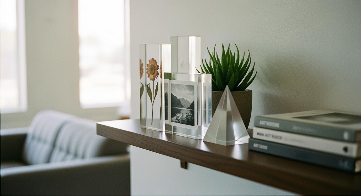 10 Chic Acrylic Block Decor Ideas for Any Space