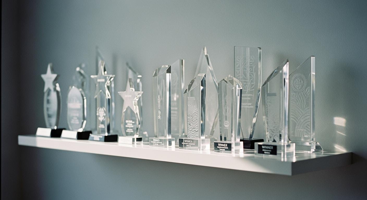 Where to Find the Best Acrylic Glass Trophy Stores