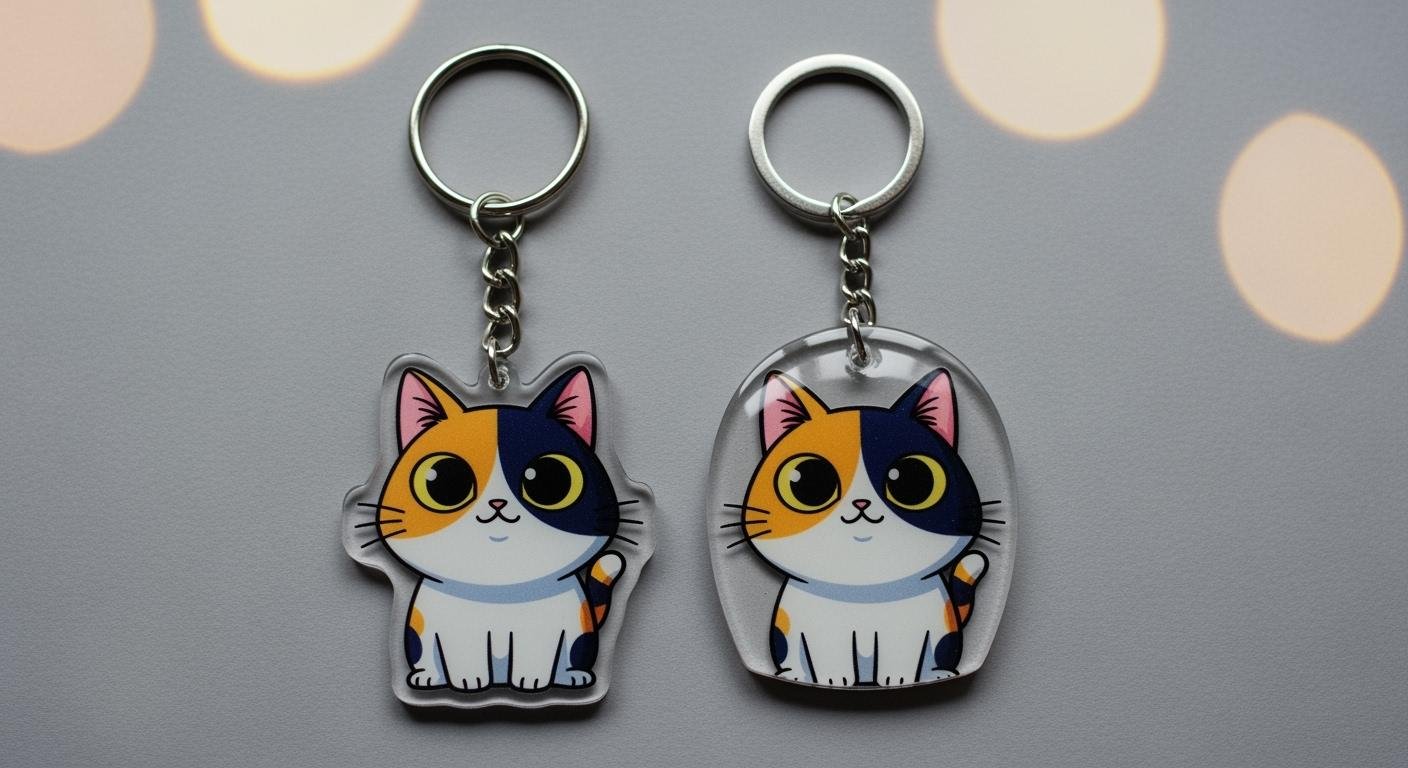 Acrylic or Epoxy Keychains What