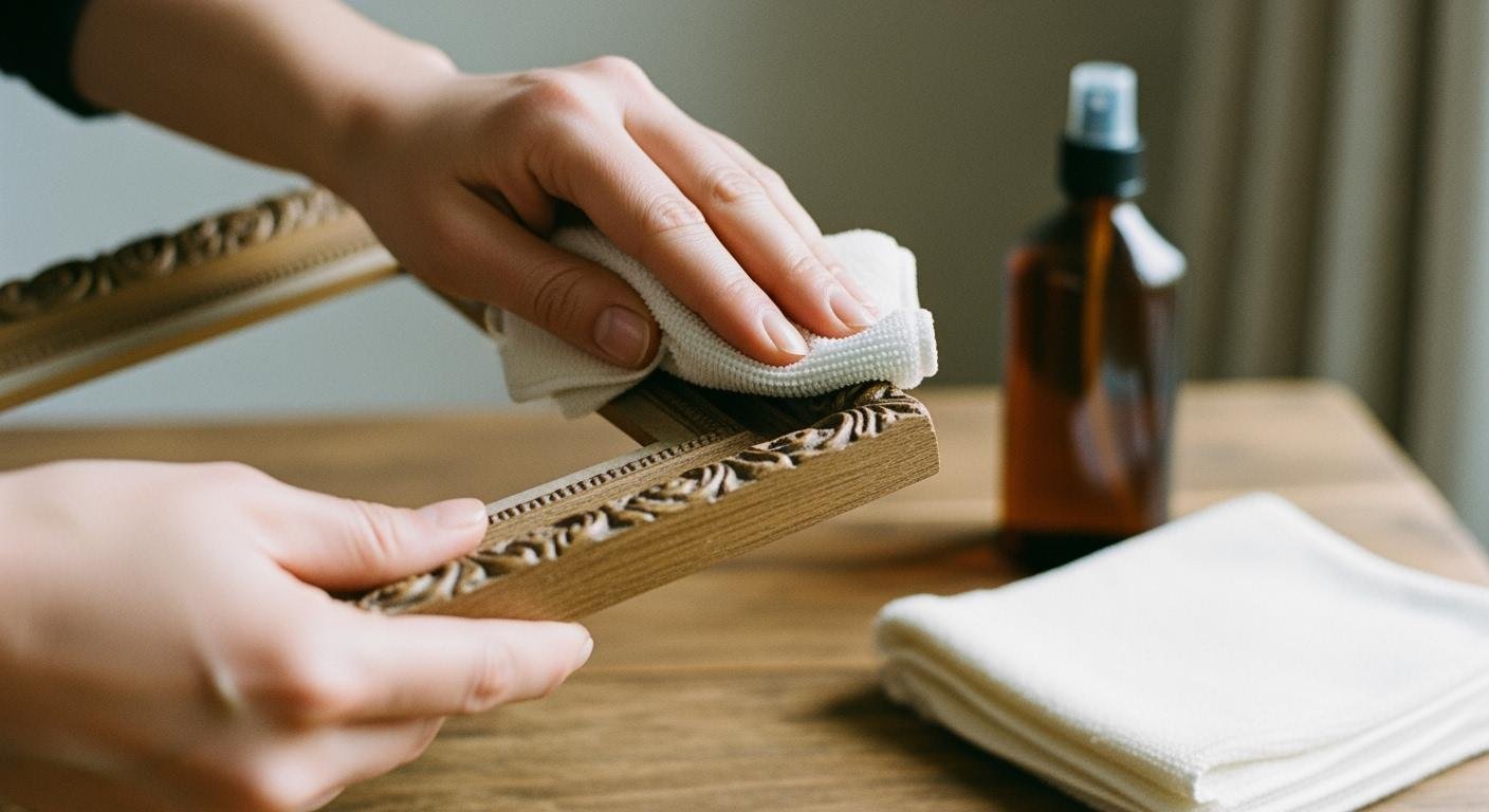 Clean and Maintain Frames Without Damaging Them