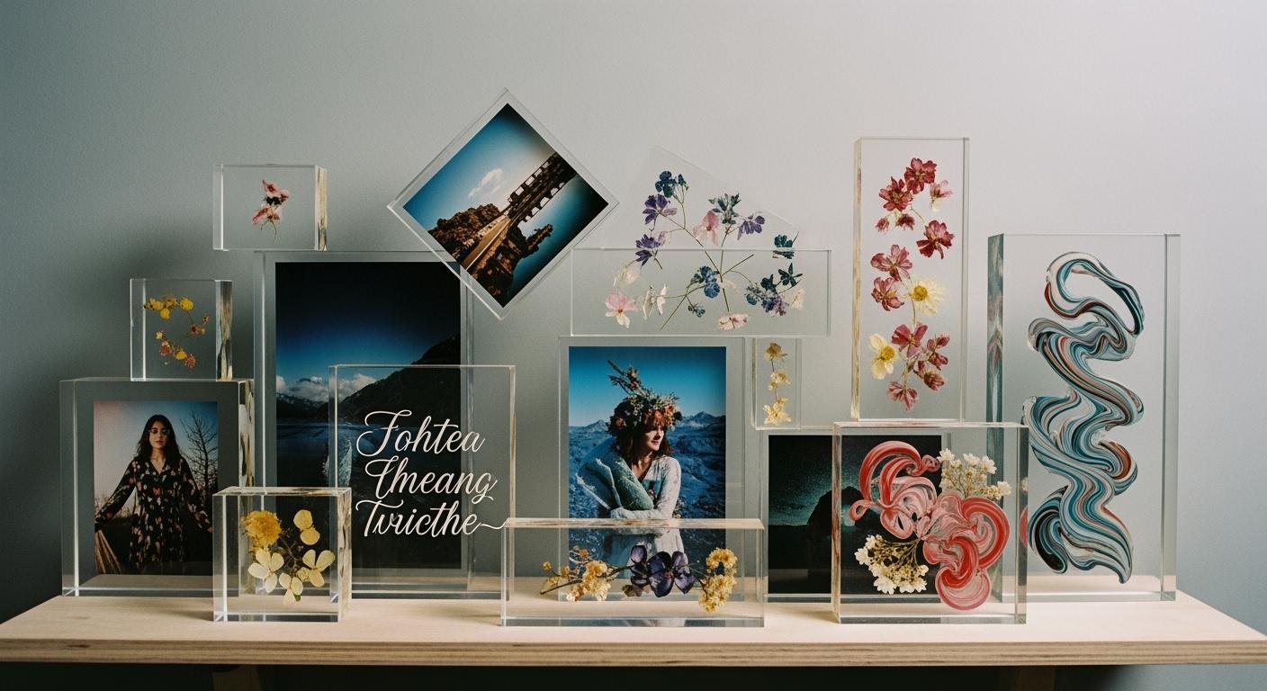 Fresh Looks 10 Creative Ideas for Acrylic Blocks