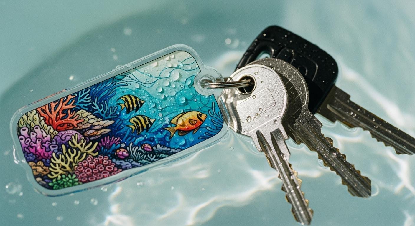 How Acrylic Keychains Resist Water and Wear