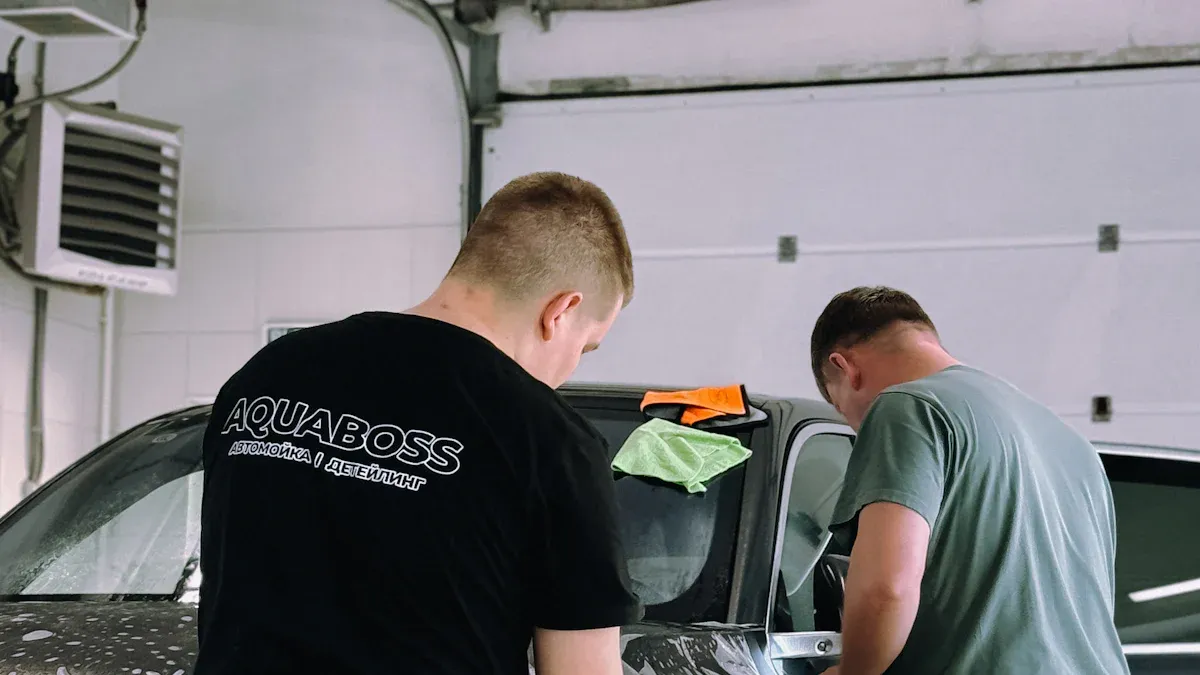 Method 1: Use Clear Adhesive Sheets