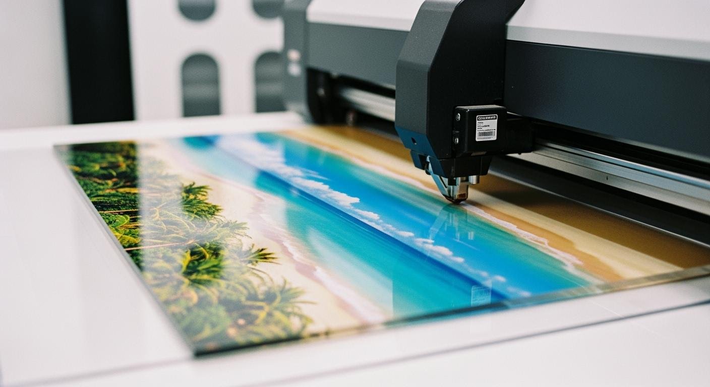 The secret to a perfect print on acrylic paper