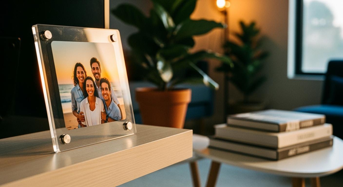 Why Choose an Acrylic Magnetic Photo Frame?