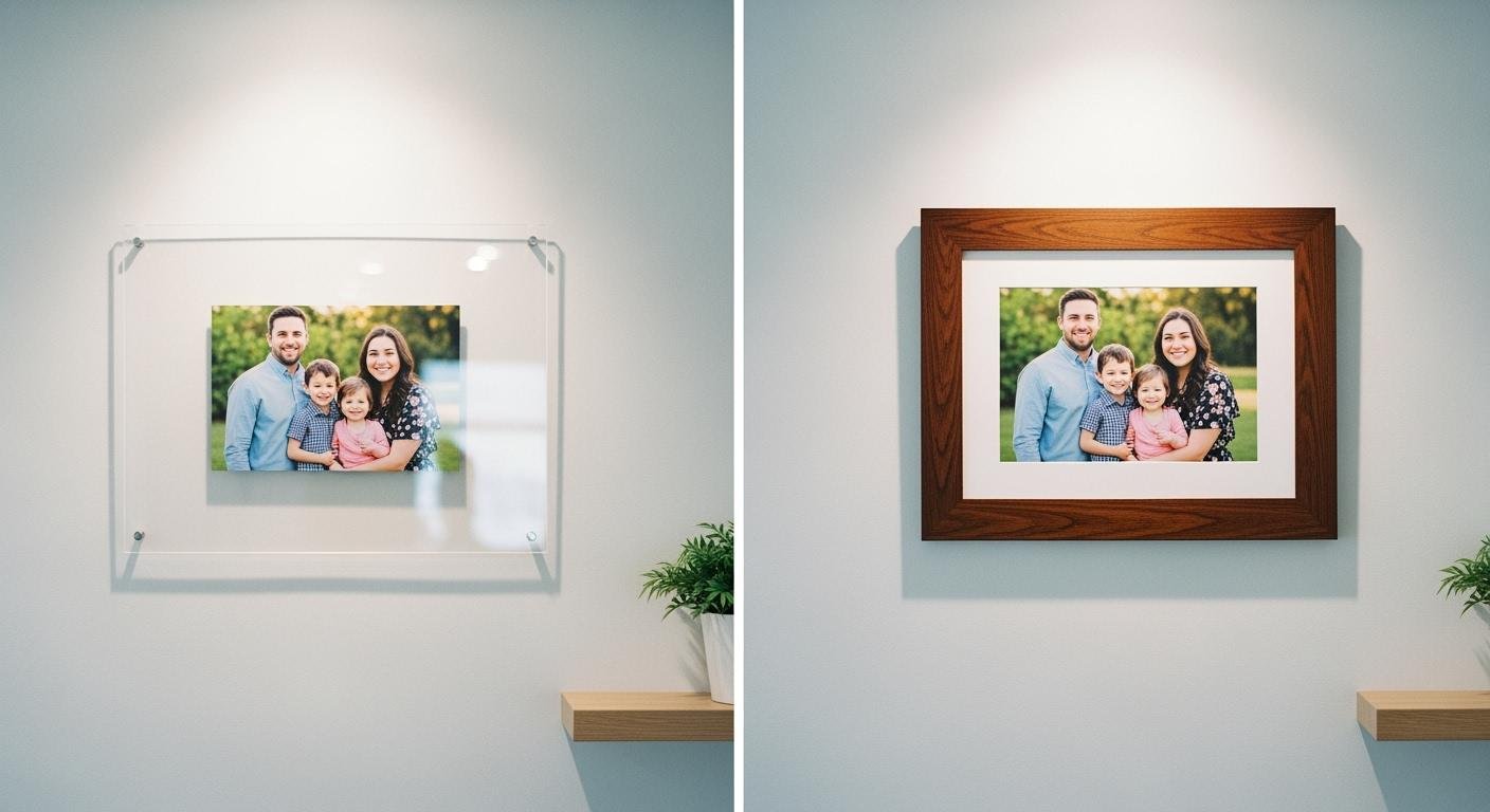 Is an acrylic photo frame better?