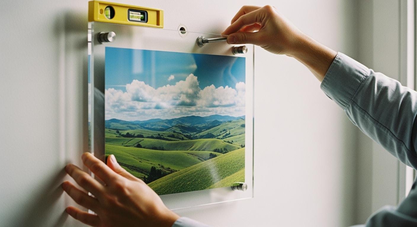 How to Install Acrylic Floating Frames Easily