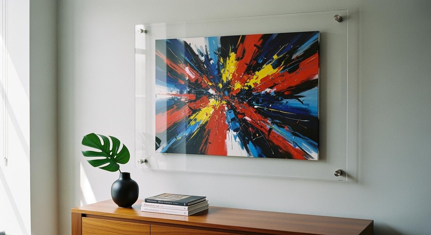 Get the Look Acrylic Floating Frames Trend