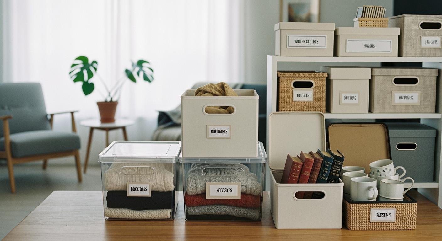 Best Storage Boxes and Containers to Organize Your Space