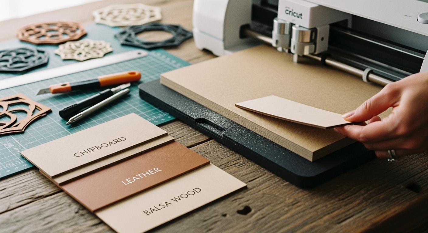 What is the thickest material a Cricut can cut