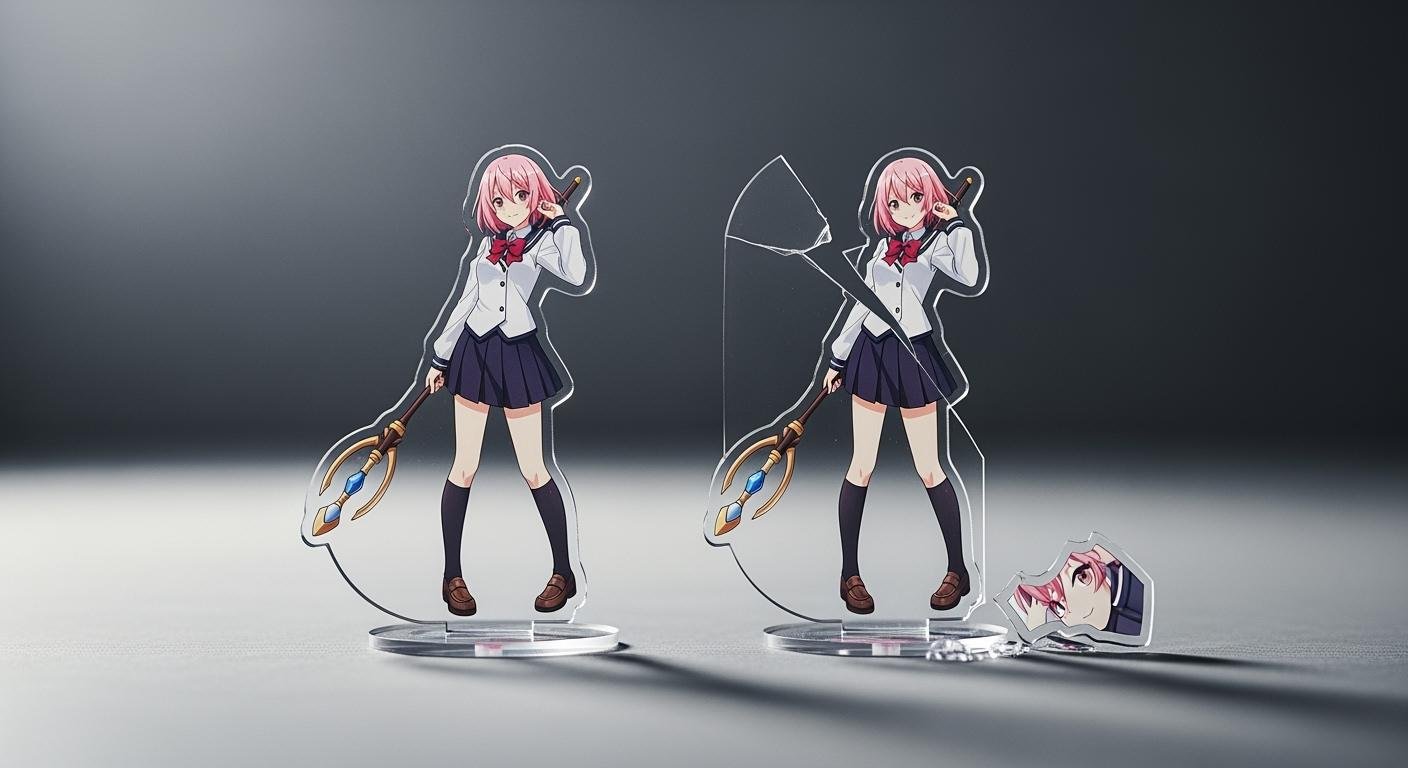 How easily do acrylic stands break? A guide